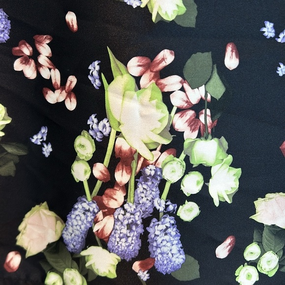 JM Studio by John Meyer NWT AllOccasion or Cocktail Black Floral Dress sz.12 NWT - Picture 2 of 13